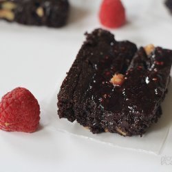 Raspberry Swirled Brownies