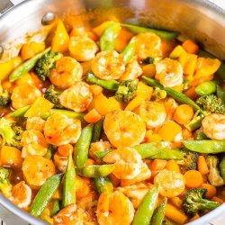 Sweet & Sour Stir-Fry Shrimp