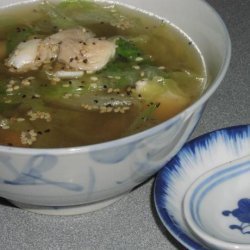 Chinese Fish and Lettuce Soup