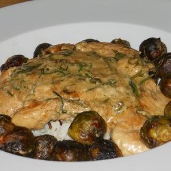 Chicken in Marsala & Dill Sauce