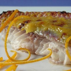 Orange-Glazed Red Snapper