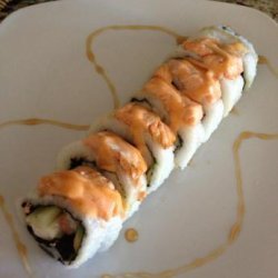 Baked Salmon Roll With a Sweet Ponzu Sauce