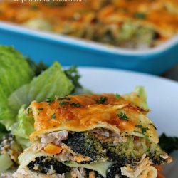 Broccoli Chicken Lasagna