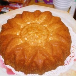 Prize Winning Almond Bundt Cake