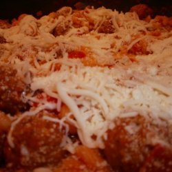 Seashells' One-Pan Pasta and Meatballs