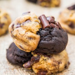 Chocolate Chocolate Chip Cookies