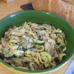 Chicken & Vegetable Fettuccine