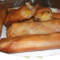 Shortcut Filipino Banana Lumpia