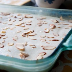 Frosted Almond Bars