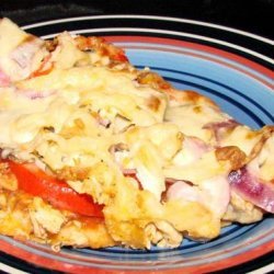 Chicken Salsa Pizza