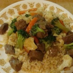 Vegetable-Beef Stir Fry