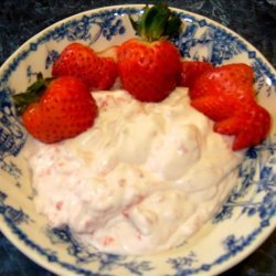 Strawberry Whipped Cream