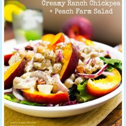 Creamy Peach Salad