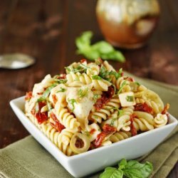 Pasta Salad W/ Artichokes & Sun-Dried Tomatoes