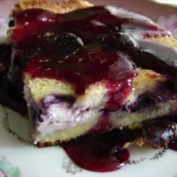 Blueberry Stuffed French Toast