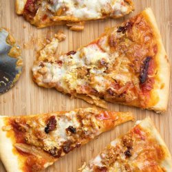 Caramelized Onion & Sun-Dried Tomato Pizza