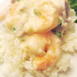 Shrimp in Sherry Cream Sauce