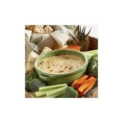 Warm French Onion Dip with Crusty Bread