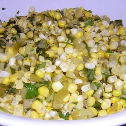 Corn and Tomatillo Salsa