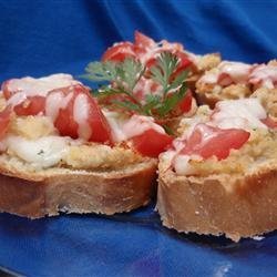 Bruschetta with Hummus