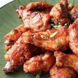 Spicy PBJ Wings