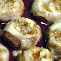 Stuffed Crimini Mushrooms with Gruyere