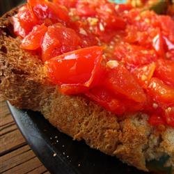 Tomato-Garlic Bread