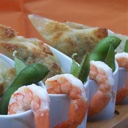 Shrimp and Edamame Dumplings