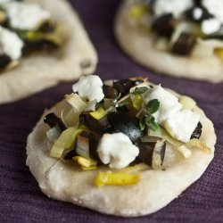 Black Olive and Goat Cheese Croustade
