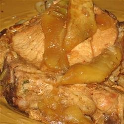 Apple Glazed Pork Chops