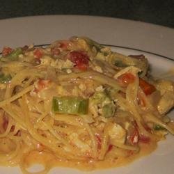 Chicken Chile Spaghetti