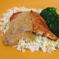 Chicken with Rice and Gravy