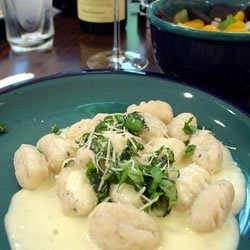 Gnocchi in Fontina Sauce