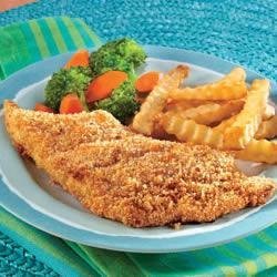 Crispy Oven-Fried Fish Fillets