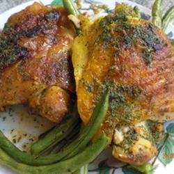 Chicken with Lime Butter