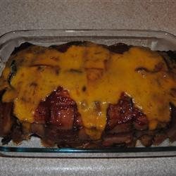 Dad's Cheesy Bacon Wrapped Meat Loaf