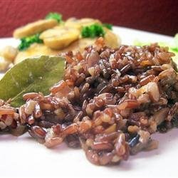 Baked Rice and Vegetables in Broth