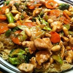 Thai Peanut Noodle Stir-Fry