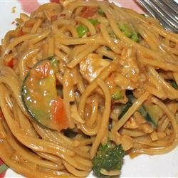 Pasta With Peanut Sauce