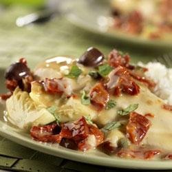 Chicken in Creamy Sun-Dried Tomato Sauce