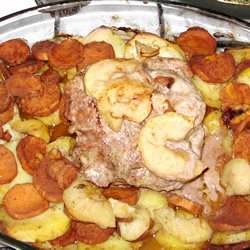 Cinnamon Pork Loin and Potatoes