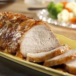 Apricot Glazed Pork Roast