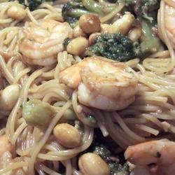 Shrimp and Peanut Butter Noodles