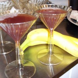 Pomegranate Champagne Martini