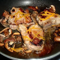 Orange Lamb Chops