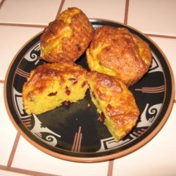 Truly Orange Cranberry Muffins