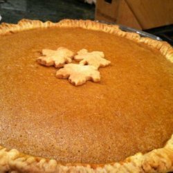 J-Man's Ultimate Pumpkin Pie