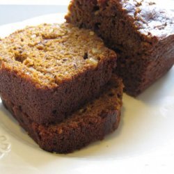 Dark Molasses Pumpkin Bread