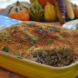 Wild Rice Broccoli Casserole