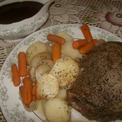 Sunday (Game Day : ) Roast Beef Dinner